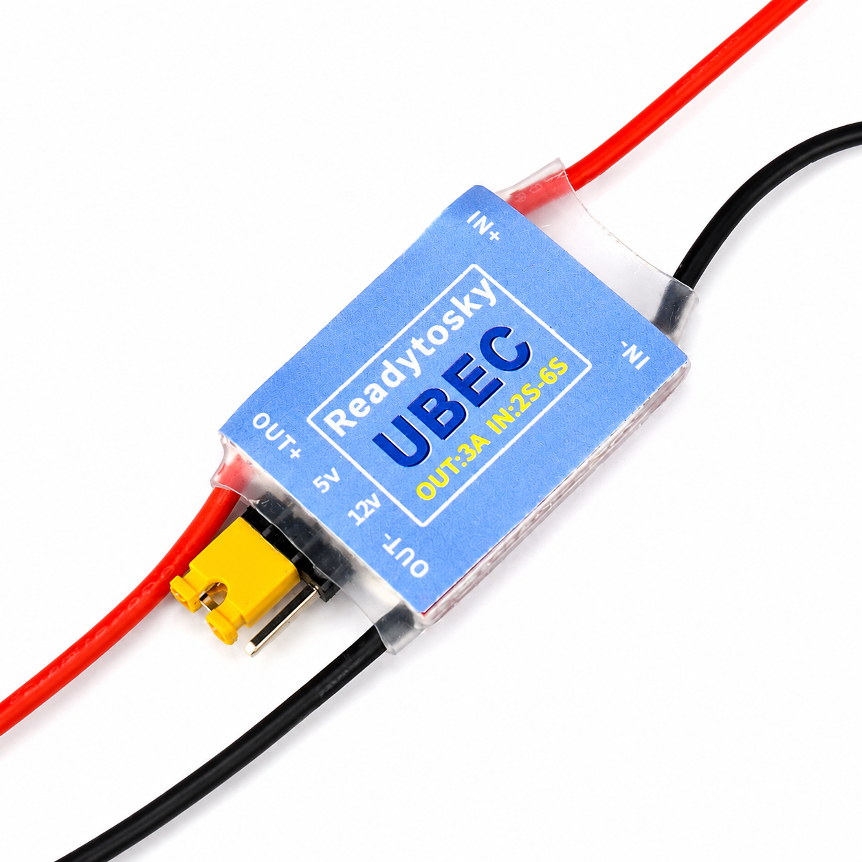 2-6S 5V/3A and 12V/3A Switchable UBEC