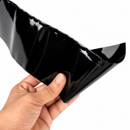 PVC Heat Shrink Sleeve 80mm Black for Battery Pack & Cable Wrap