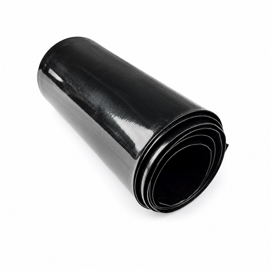 PVC Heat Shrink Sleeve 128mm Black 1 Meter for Cable Protection
