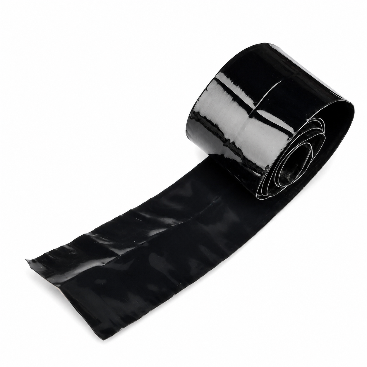 PVC Heat Shrink Sleeve 55mm Black 1 Meter