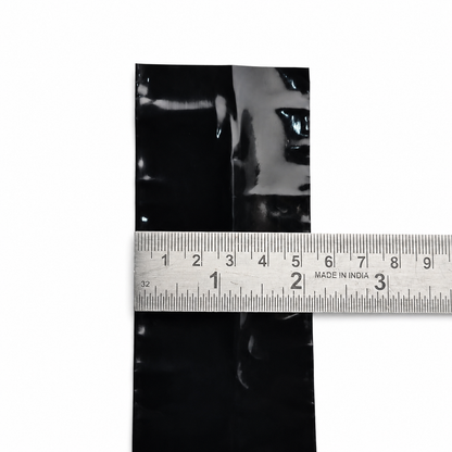 PVC Heat Shrink Sleeve 55mm Black 1 Meter
