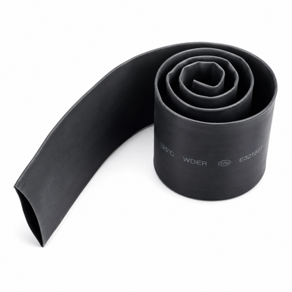 Heat Shrink Sleeve 95mm Black 1meter