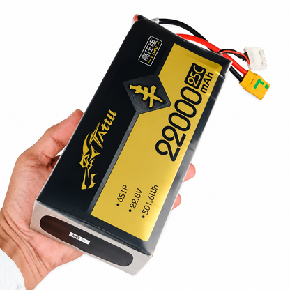 Tattu 22.2V 22000mAh 6S 25C Lipo Battery
