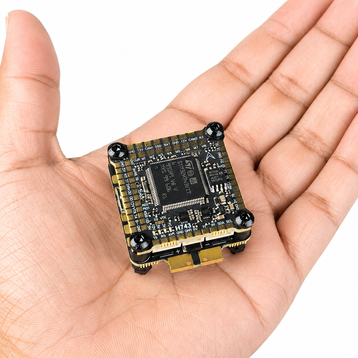 DakeFPV H743 Flight Controller with BX 6S 55A 4 in 1 ESC 30×30 FC & ESC Stack
