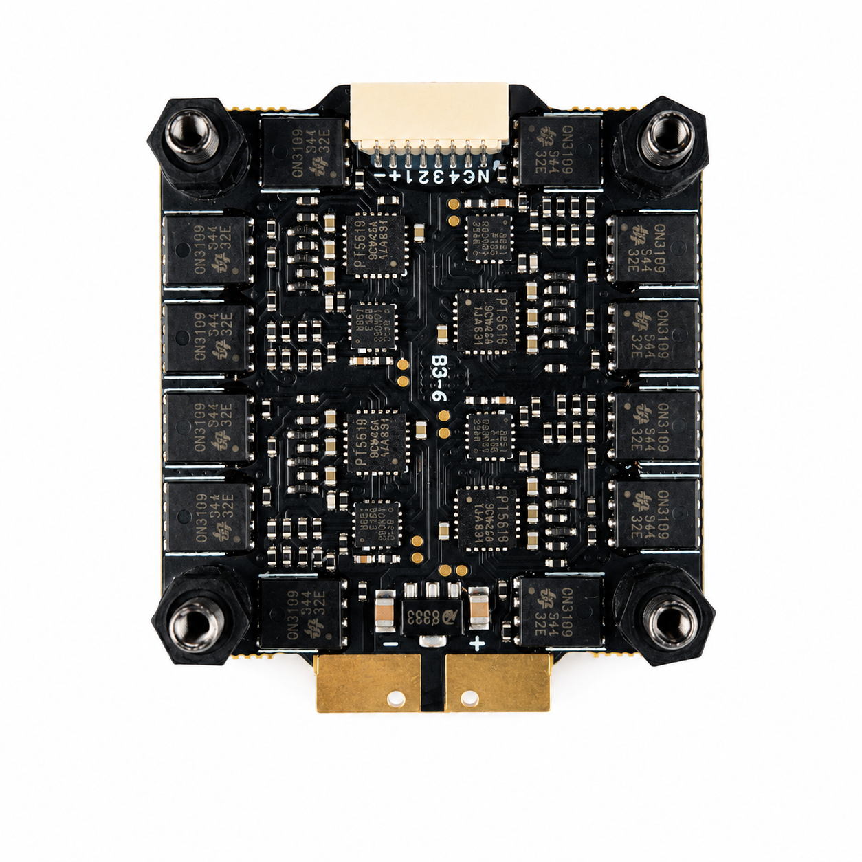 DakeFPV H743 Flight Controller with BX 6S 55A 4 in 1 ESC 30×30 FC & ESC Stack