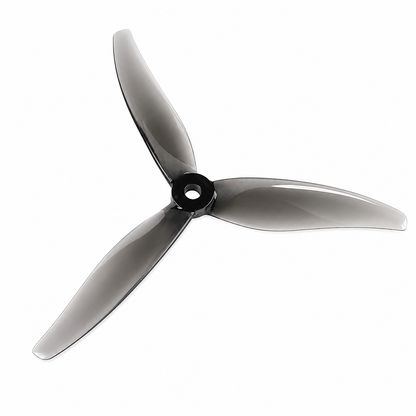 5129 YUKI Drone Propeller PC 3 Blade Clear Gray (2 Pair CW+CCW)