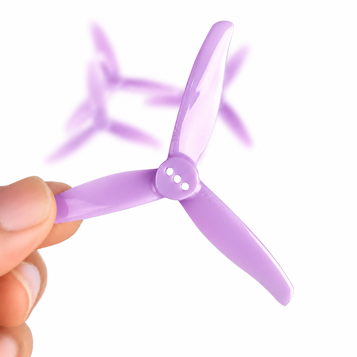 Gemfan 3016 Hurricane PC 3 Blade 2mm Propeller - Purple (2CW+2CCW)