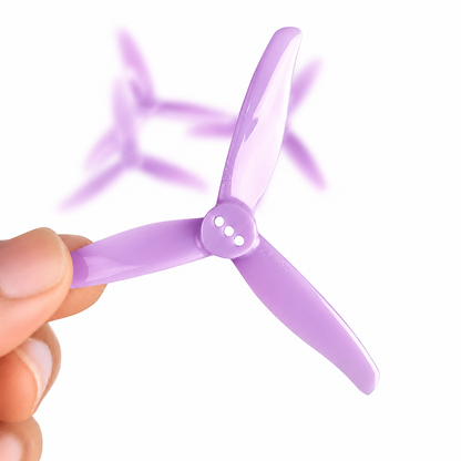 Gemfan 3016 Hurricane PC 3 Blade 2mm Propeller - Purple (2CW+2CCW)