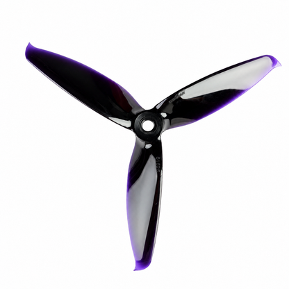 5152 HD Tri Blade Flash Propellers 2CW+2CCW - (2 Pair) - Black