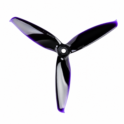 5152 HD Tri Blade Flash Propellers 2CW+2CCW - (2 Pair) - Black