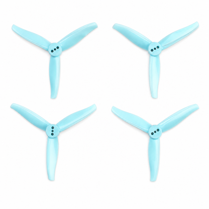 Gemfan 3016 Hurricane PC3 Blade 1.5mm Sky Blue - (2CW+2CCW)