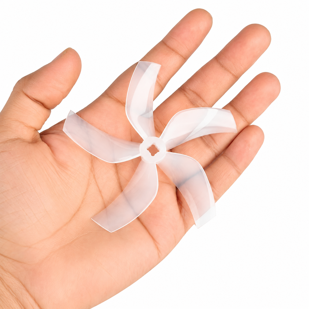 Gemfan D90 90mm 3.5″ 5-Blade Ducted Cinewhoop Propeller (Set of 4) – Milky White