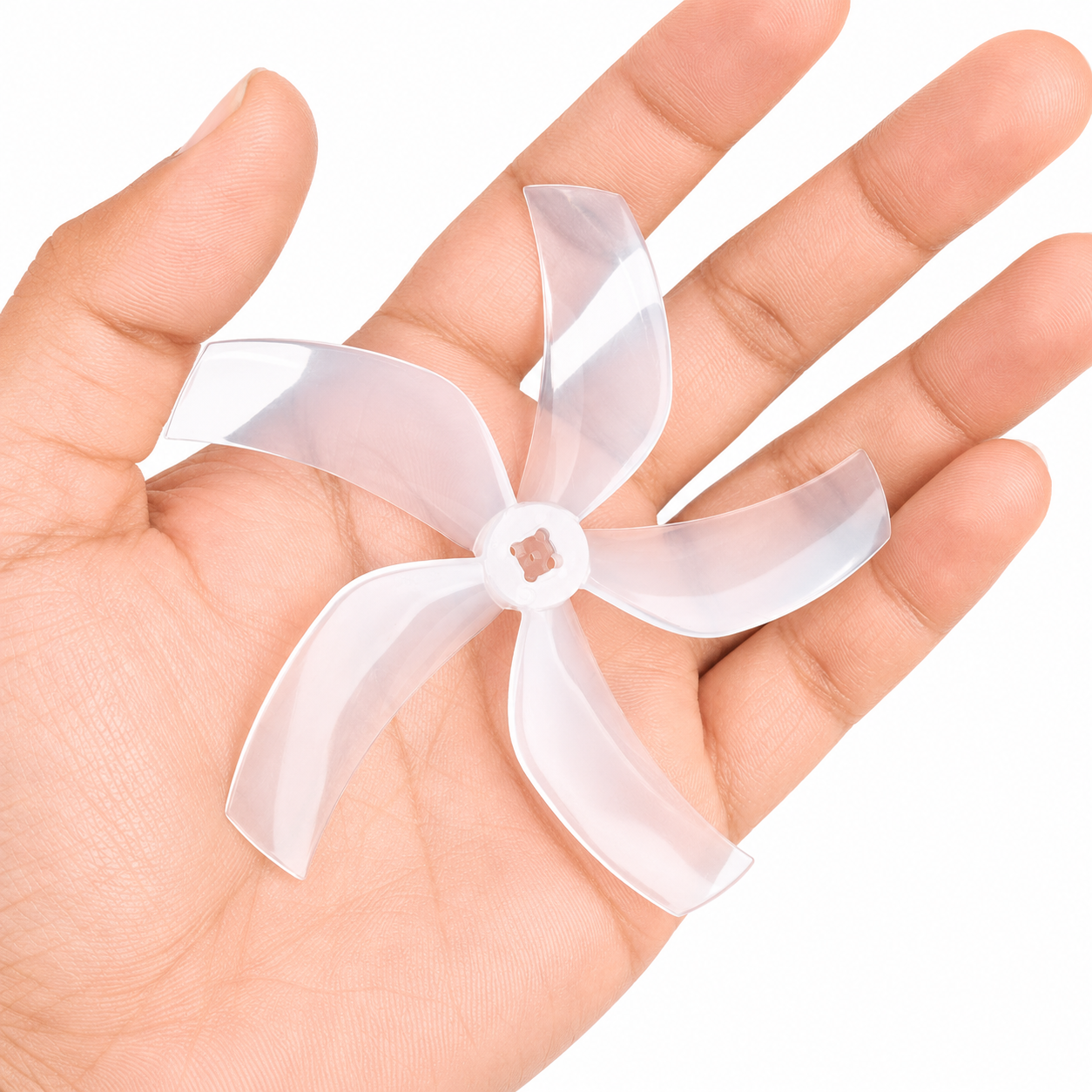 Gemfan D90 90mm 3.5″ 5-Blade Ducted Cinewhoop Propeller (Set of 4) – Milky White