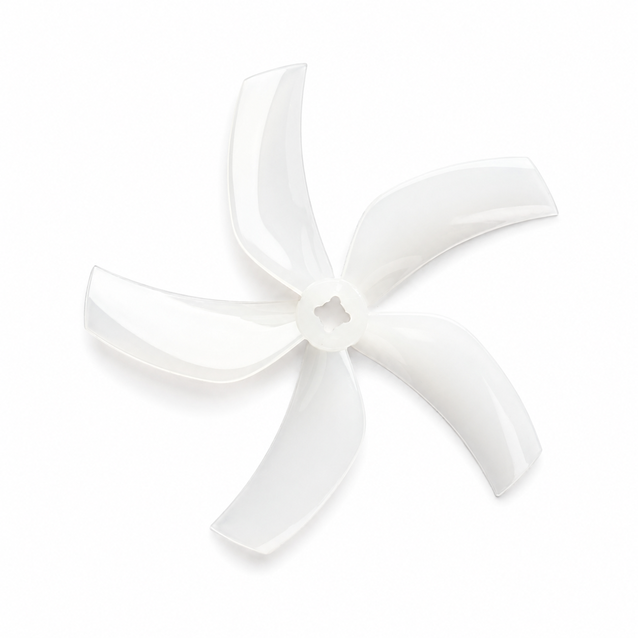 Gemfan D90 90mm 3.5″ 5-Blade Ducted Cinewhoop Propeller (Set of 4) – Milky White