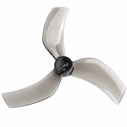 Gemfan D63-3Blade 2.5'' CineWhoop Propeller 4CW+4CCW - (4pairs) - Clear Grey