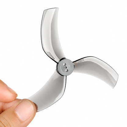 Gemfan D90S Ducted PC 3 Blade 1.5m Propeller - Clear Gray (2CW+2CCW)