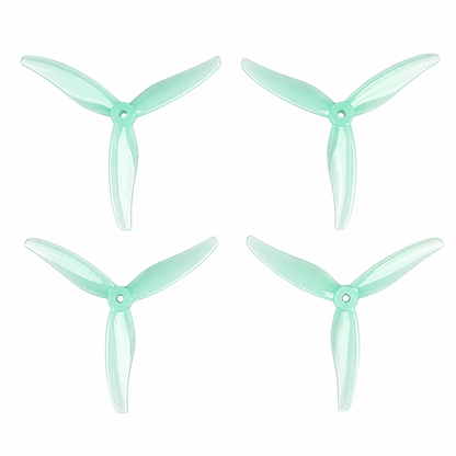 Gemfan 5131.0 Fury PC 3 Blade Drone Mint Green - (2CW+2CCW)