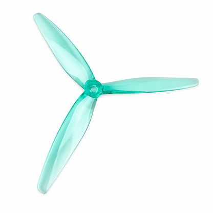 Gemfan 7050 Hurricane PC 3 Blade Propellers 2CW+2CCW – Clear Green