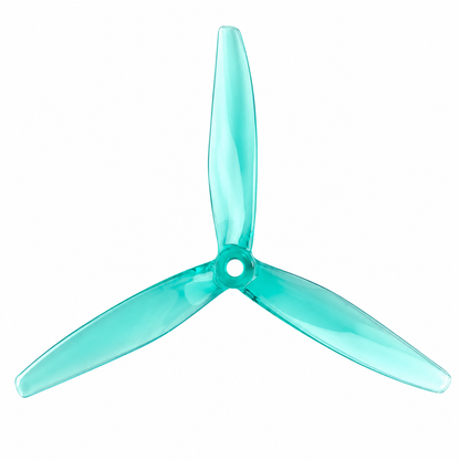 Gemfan 7050 Hurricane PC 3 Blade Propellers 2CW+2CCW – Clear Green