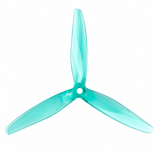 Gemfan 7050 Hurricane PC 3 Blade Propellers 2CW+2CCW – Clear Green