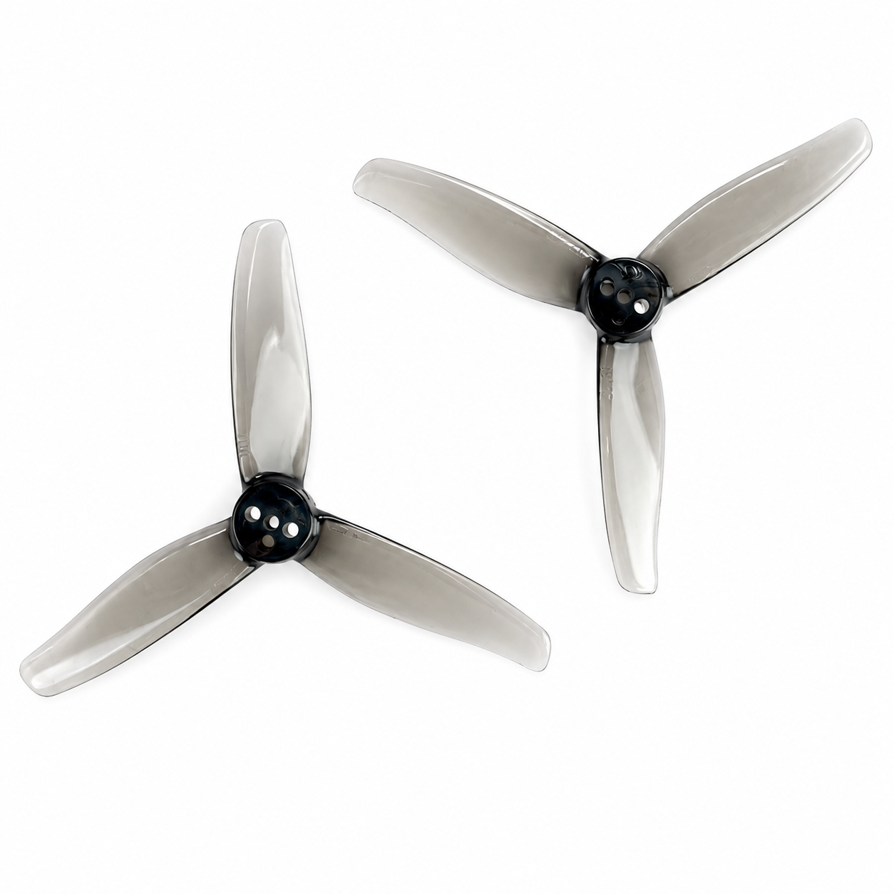 Gemfan 3016 Hurricane PC 3 Blade 2mm Propeller - Clear Gray (2CW+2CCW)