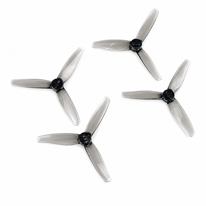 Gemfan 3016 Hurricane PC 3 Blade 2mm Propeller - Clear Gray (2CW+2CCW)