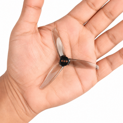 Gemfan 3016 Hurricane PC 3 Blade 2mm Propeller - Clear Gray (2CW+2CCW)