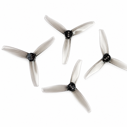 Gemfan 3016 Hurricane PC 3 Blade 2mm Propeller - Clear Gray (2CW+2CCW)