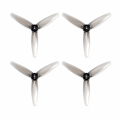 Gemfan 3016 Hurricane PC 3 Blade 2mm Propeller - Clear Gray (2CW+2CCW)