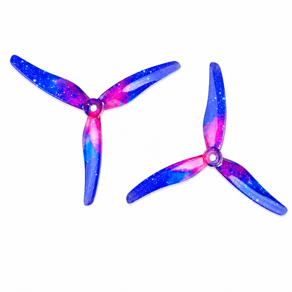 Gemfan 51433 Hurricane PC 3 Blade Propellers Skitzo Galaxy - (2CW+2CCW)