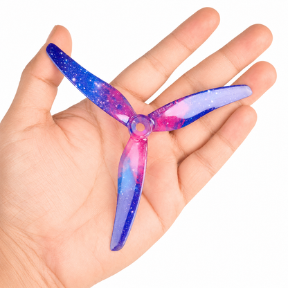 Gemfan 51433 Hurricane PC 3 Blade Propellers Skitzo Galaxy - (2CW+2CCW)