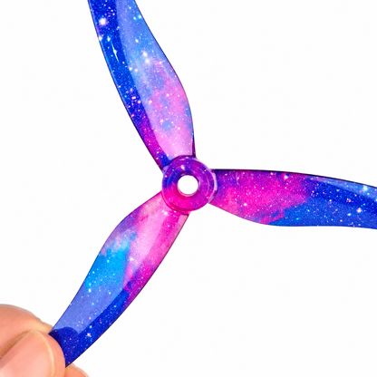 Gemfan 51433 Hurricane PC 3 Blade Propellers Skitzo Galaxy - (2CW+2CCW)