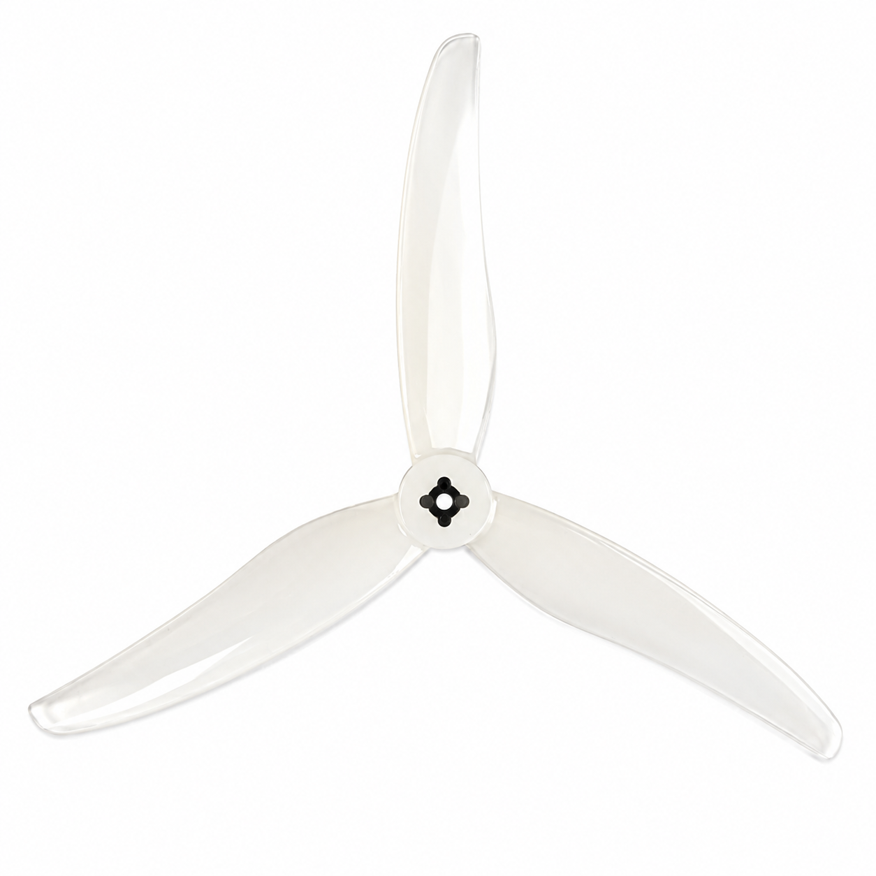 Gemfan Super Light 5130 PC 3 Blade 2mm & M5 Propellers Milk White - (2CW+2CCW)