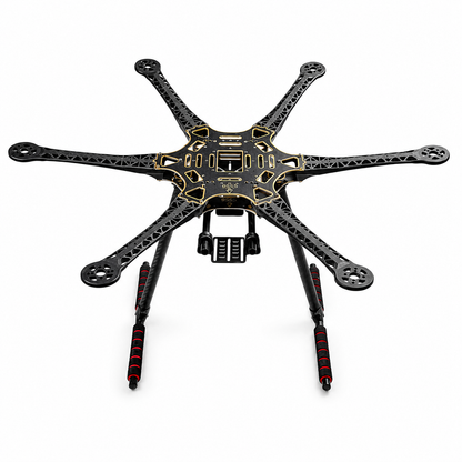 Radiolink Crossflight Flight Controller With TS100 GPS S550 hexacopter with carbon fibre landing gear Advance Drone Kit