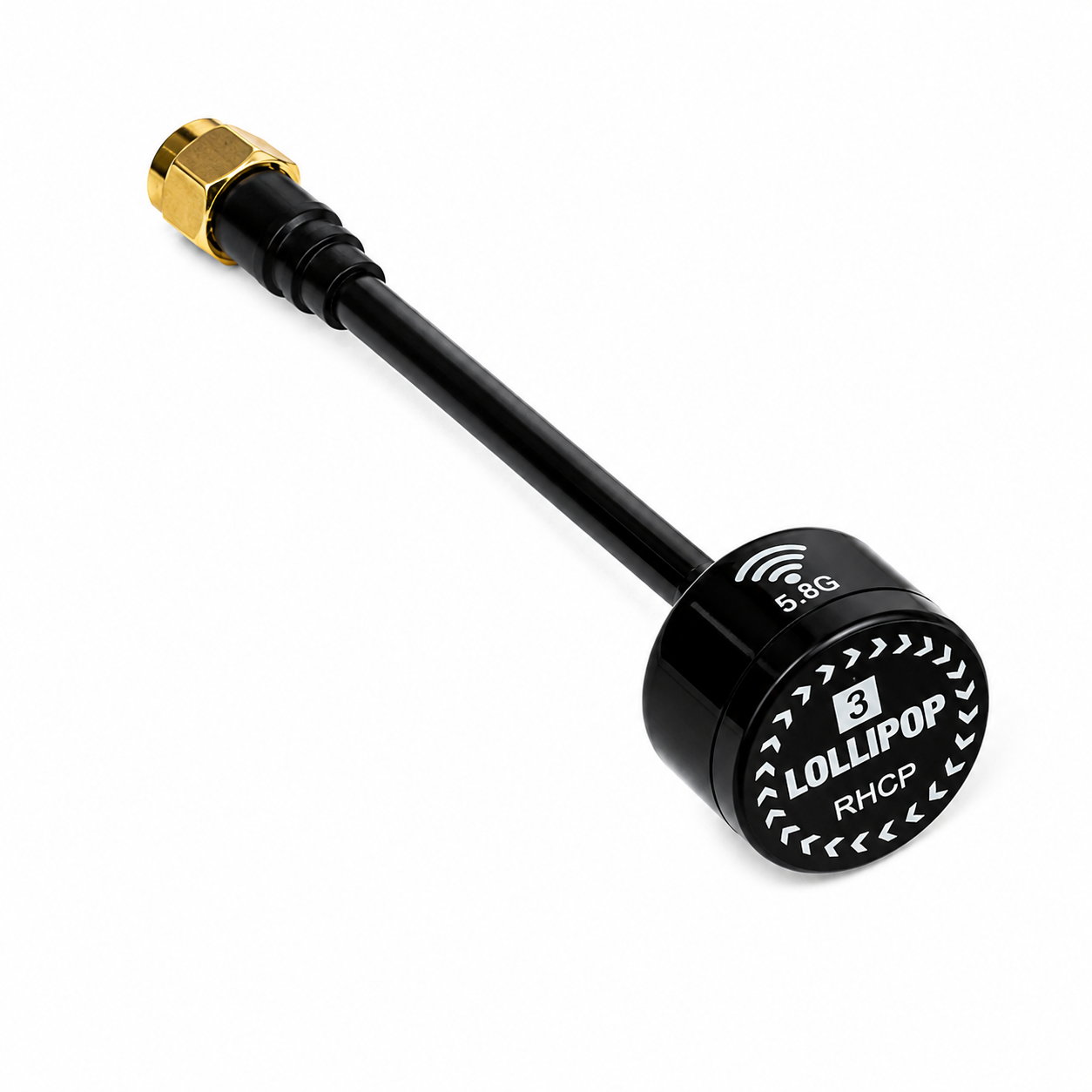 Blackberry Lollipop V4 5.8G RHCP 100mm SMA FPV Antenna