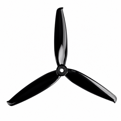 6042 Tri Blade Flash HD Propellers 2CW+2CCW - (2 Pairs) - Black