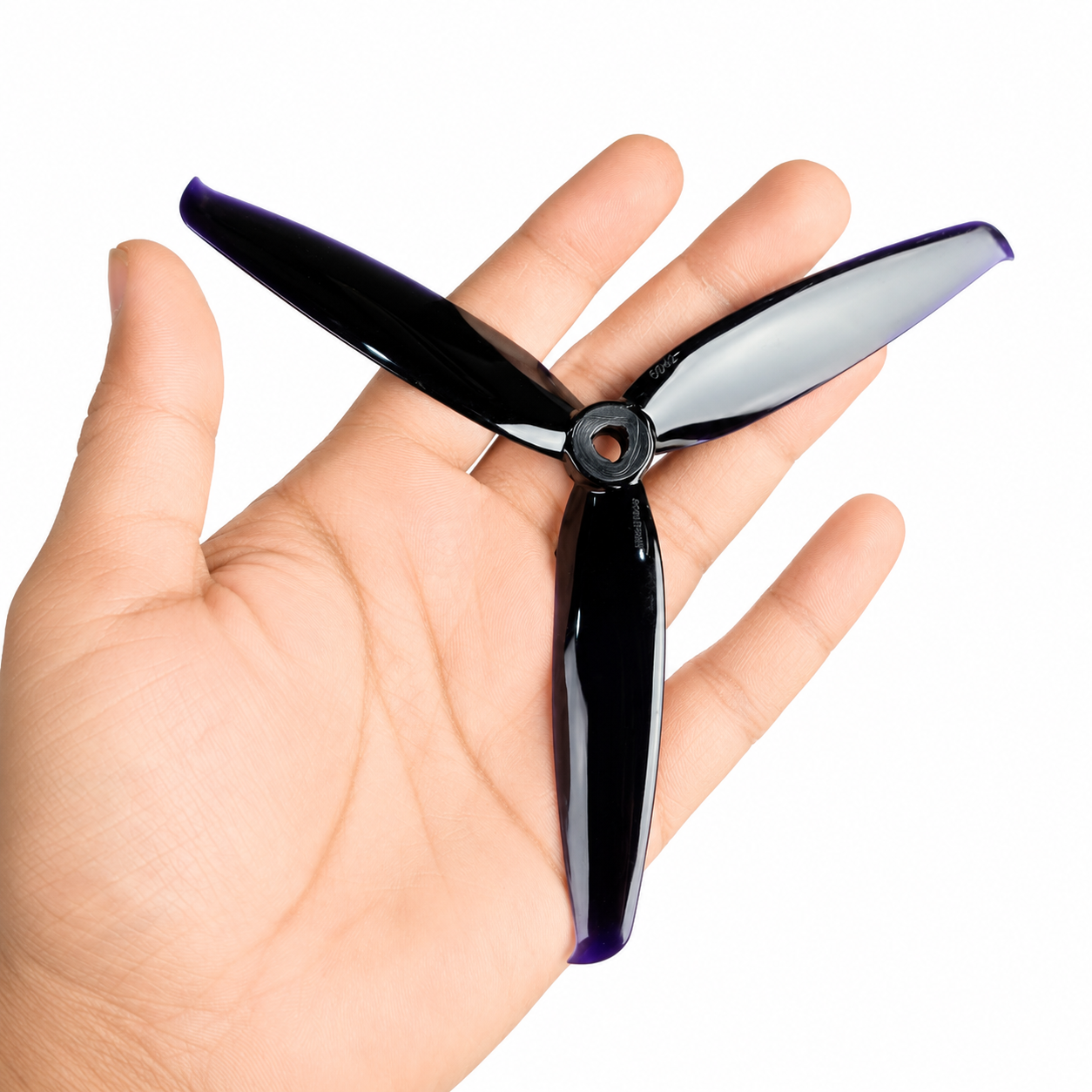 6042 Tri Blade Flash HD Propellers 2CW+2CCW - (2 Pairs) - Black