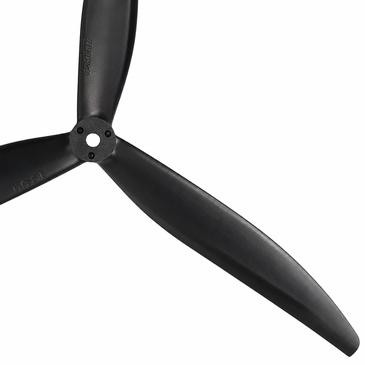 Gemfan 13X9 Glass Fiber Nylon 3 Blade Black – 1CW + 1CCW