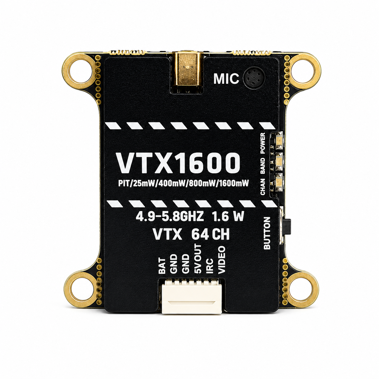 Long Range 5.8G 1.6W FPV Drone Video Transmitter