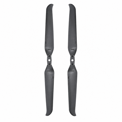 F1051 Folding Drone Propeller 2 Blade Glass Fiber Nylon - Black (1 Pair CW+CCW)