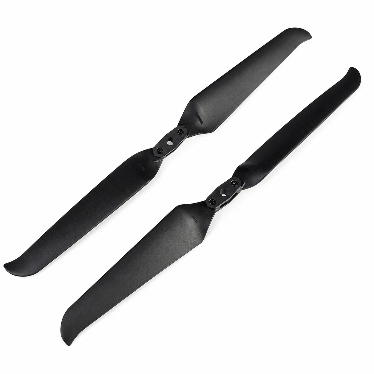 F1051 Folding Drone Propeller 2 Blade Glass Fiber Nylon - Black (1 Pair CW+CCW)