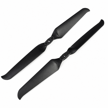 F1051 Folding Drone Propeller 2 Blade Glass Fiber Nylon - Black (1 Pair CW+CCW)