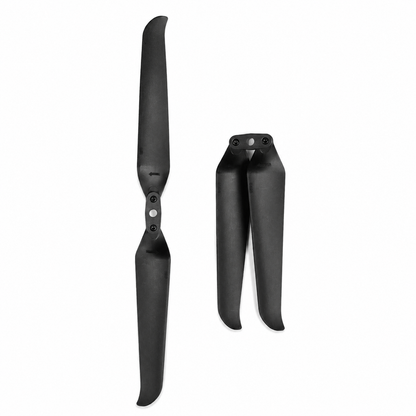 F1051 Folding Drone Propeller 2 Blade Glass Fiber Nylon - Black (1 Pair CW+CCW)