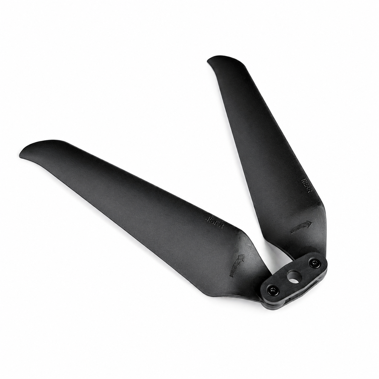 F1051 Folding Drone Propeller 2 Blade Glass Fiber Nylon - Black (1 Pair CW+CCW)