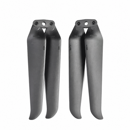 F1051 Folding Drone Propeller 2 Blade Glass Fiber Nylon - Black (1 Pair CW+CCW)