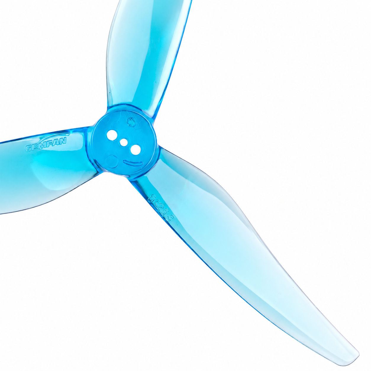 Gemfan Hurricane 5125 UltraLite Racing Propeller Sky Blue- (2CW+2CCW)