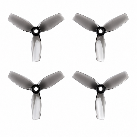 HQProp 75MM for Cinewhoop Grey (2CW+2CCW)-Poly Carbonate Triblade Propeller