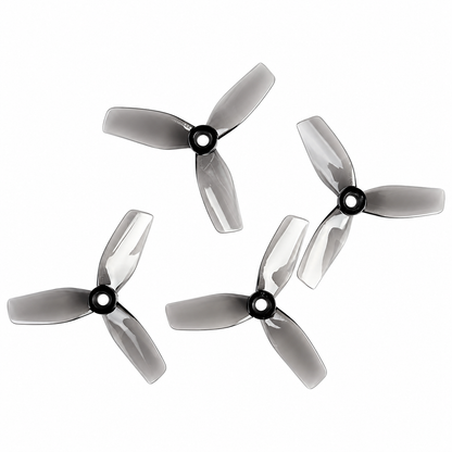 HQProp 75MM for Cinewhoop Grey (2CW+2CCW)-Poly Carbonate Triblade Propeller
