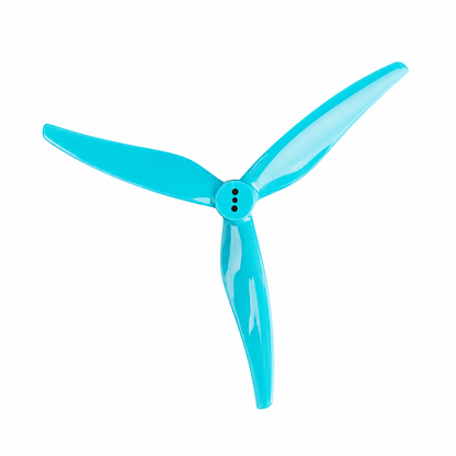 Gemfan Hurricane 5125 UltraLite Racing Propeller Light Blue - (2CW+2CCW)