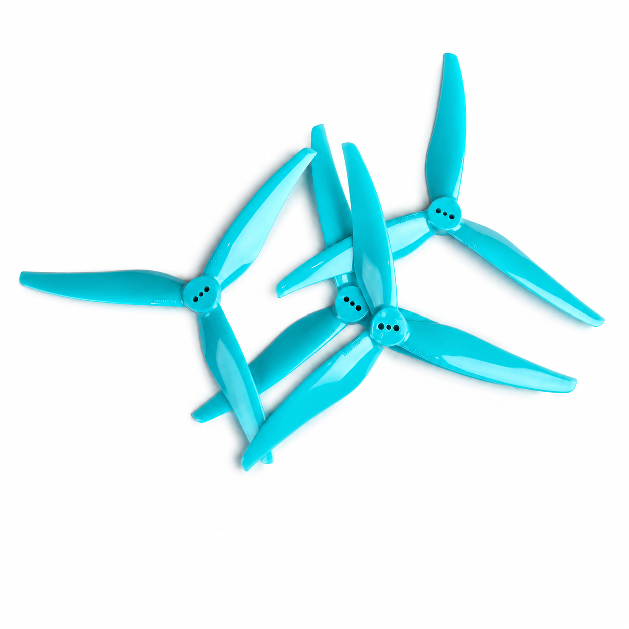 Gemfan Hurricane 5125 UltraLite Racing Propeller Light Blue - (2CW+2CCW)